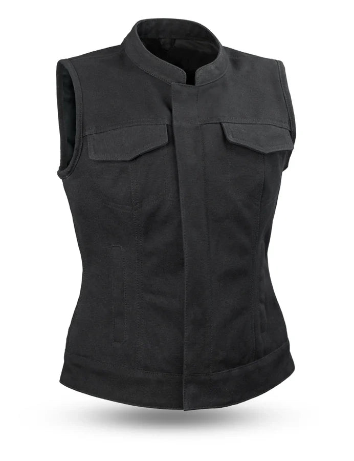Women’s Black Lightweight Multi Pocket Vest