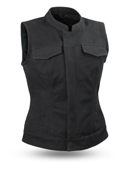 Women’s Black Lightweight Multi Pocket Vest